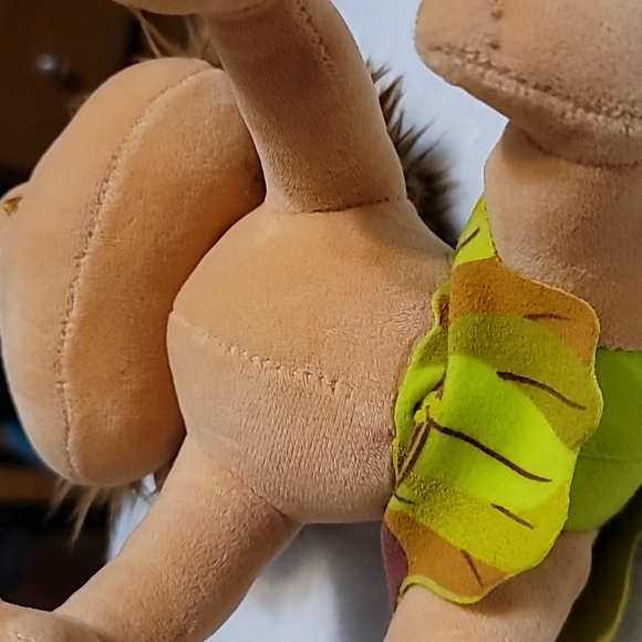 Disney Store Plush Croods Caveman Kid Baby Stuffed Toy Pixar 7" Crawling - Picture 5 of 8